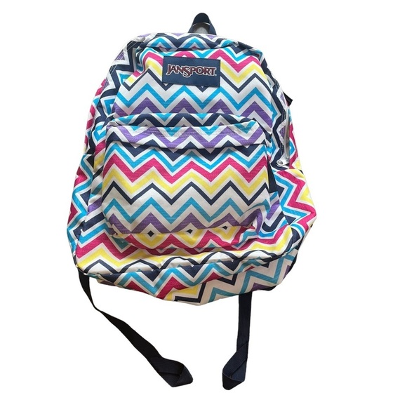 Jansport Bags Jansport Superbreak Backpack Multi Saucy Poshmark